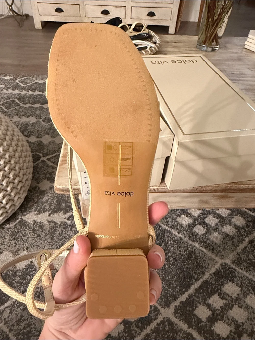 Dolce Vita Womens’s Karlos Sandal